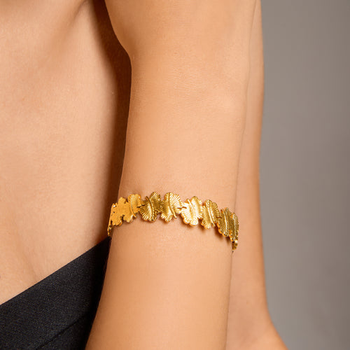 2 in 1 Golden Vine Bracelet